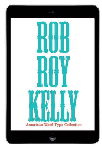 iPad iPad Magazine wood type interactive rob roy kelly