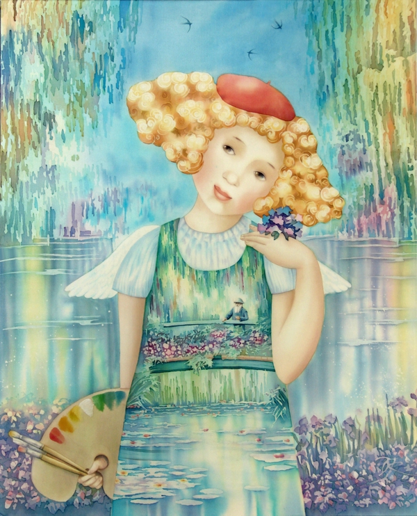 Olena Korolyuk |Silk Painting