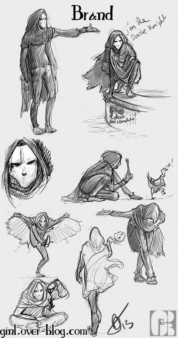 Character sketch sketches rough draw
