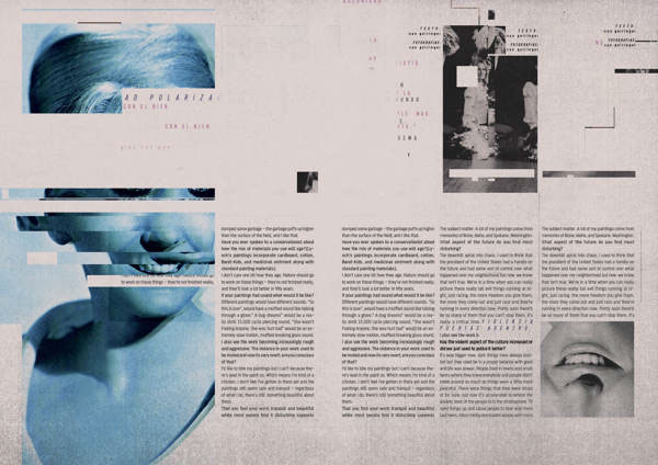 diseño editorial revista magazine Suplemento tipografia Imagen+Tipografia catedra gabriele Gabriele fadu uba Hacedores de Mundo