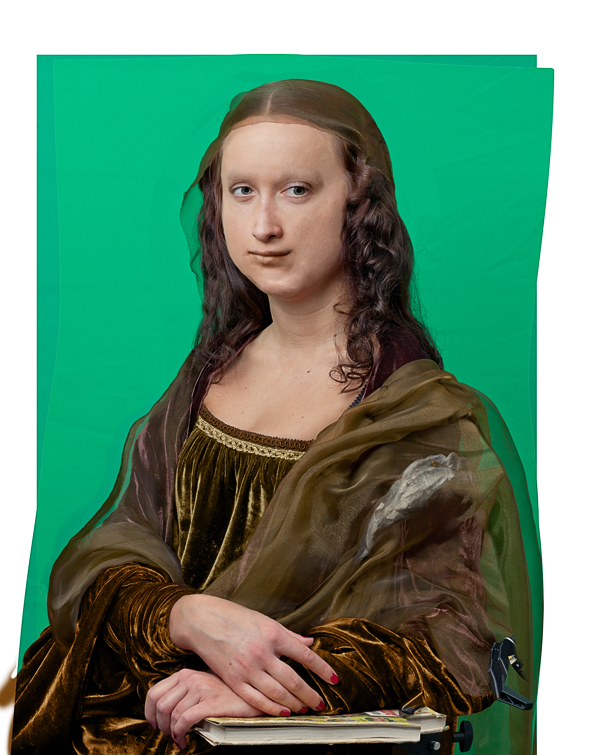 Mona Lisa tadao cern Da Vinci Leonardo Mimic reveal the truth gallery recreation