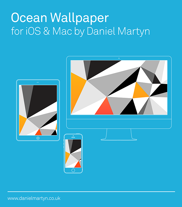 iphone iPad ios mac wallpaper desktop background orange red gradient