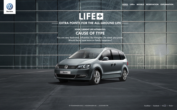 VW sharan life select