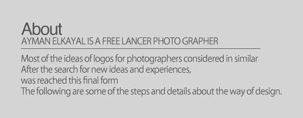 photographer photo logo