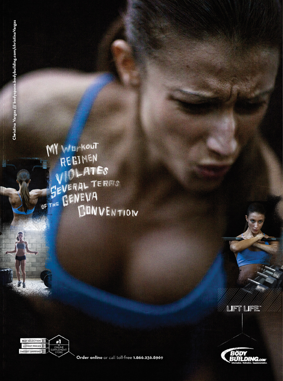 bodybuilding.com BodyBuilding magazine campaign fitness Drake Cooper