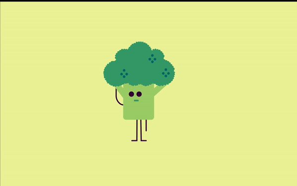 Animated Brokoli on Behance