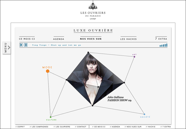 Website luxury ad agency