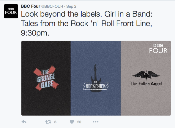 logo branding  music Rock n' Roll design grunge women stereotypes