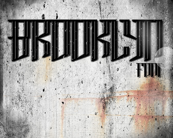 metal music grunge graffiti type type New Type Free font BrooklynCreates