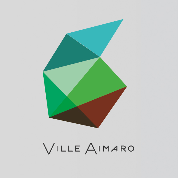 logo stationary Corporate Identity Sirmione Italy ville aimaro real estate graphic