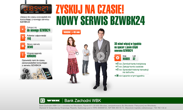 e-banking online campaign