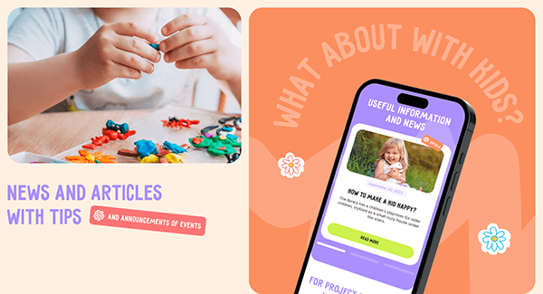 What about with kids? | Branding | UX/UI