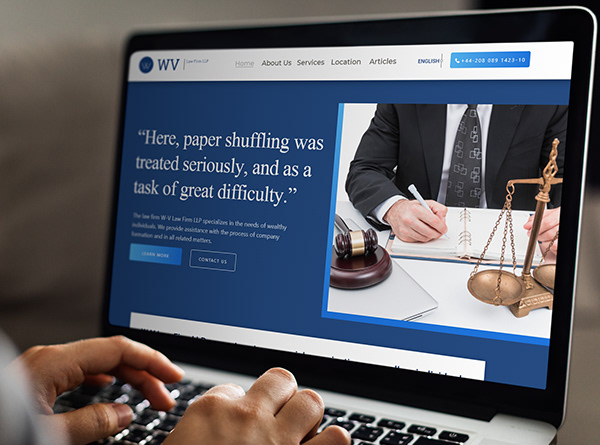 Law Firm Landing page Redesign