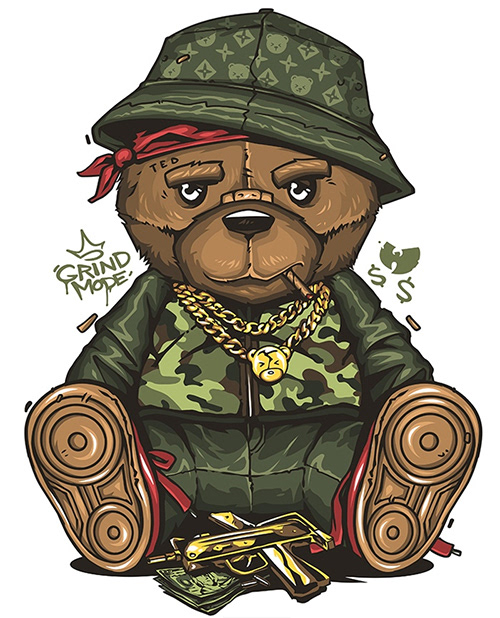 TEDDY BEAR COLLECTION / LaBomba Wear on Behance