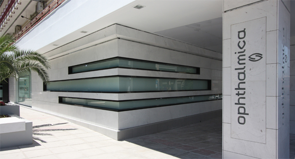 opthalmology clinic THESSALONIKI opthalmica built Competition office25 o25 office 25 architects Interior eye