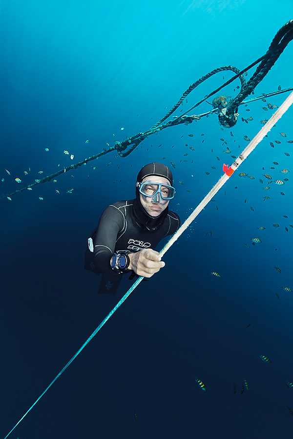 apnoe freediving diving depth Anna von Boetticher Jakob Hansen worldrecord underwater water magazine Focus faz Frankfurter Allgemeine newspaper
