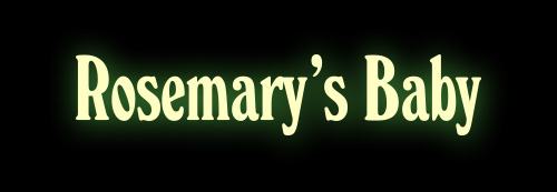 3D traditional animation rosemary's baby roman polanski black sabbath end titles  cinematica motion graphics 