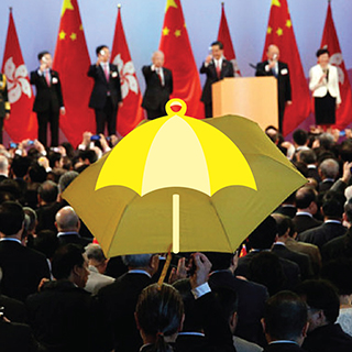 Umbrella Revoluion Hong Kong