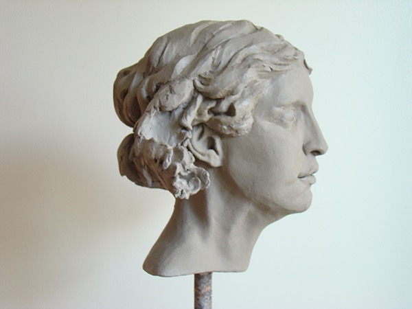 nymph Daphne Sculpt sculpture bust portrait Portraiture greek faeries mythology