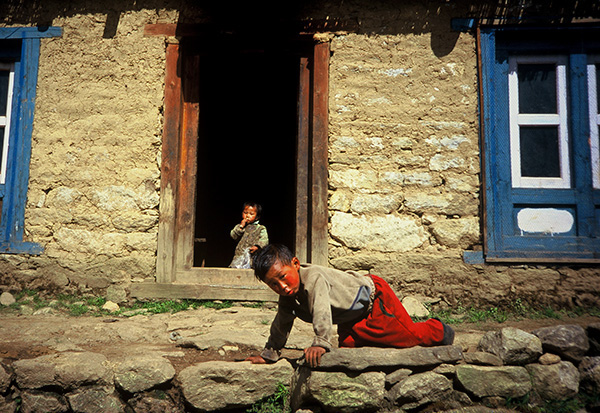 children childhood portraits kids nepal asia