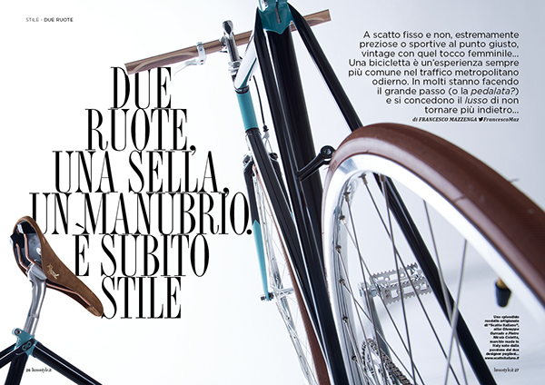 Lusso Style magazine Francesco Mazzenga Grafia Editoriae editoria illustrazione