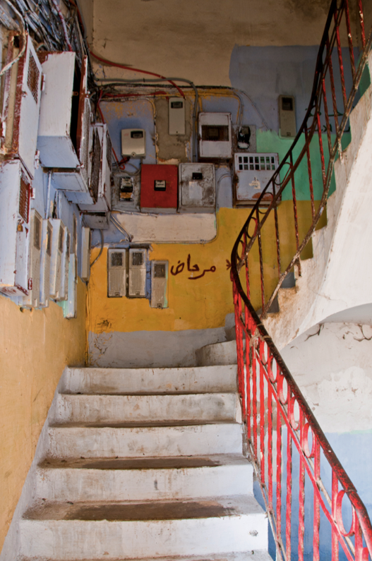 Tangiers Morocco Doors Street stairs