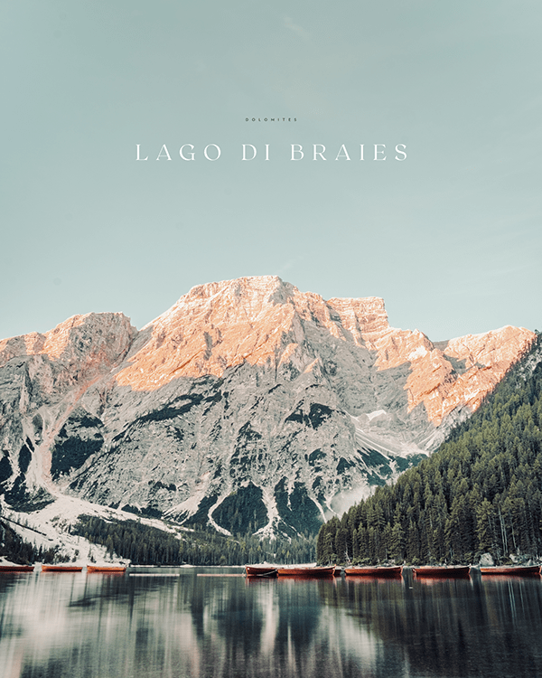 Dolomites ⏤ Lago di Braies