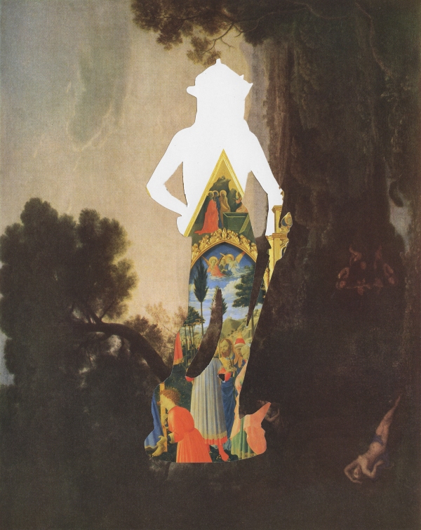 art  contemporary Appropriation conceptual chad wys collage