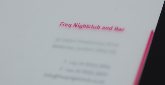 Freq logo logos Logo Marks Logomarks club nightclub identity social bar Nightlife letterheads presentations Business Cards Logo Emblems emblems Web minimal Logo Design Invitation brochure stationary pink freak creative