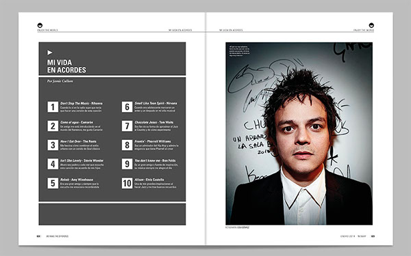 editorial design infographic magazine neway Michael Fassbender showroom Oporto jamie cullum obama no1 mag print publication
