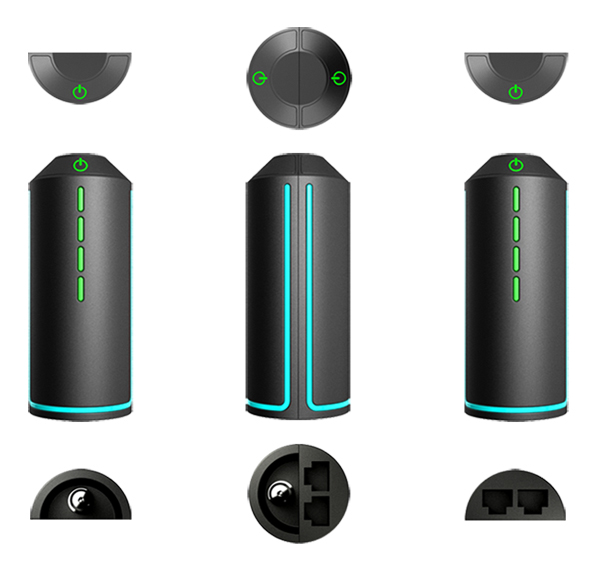 Router Wi-Fi product concept