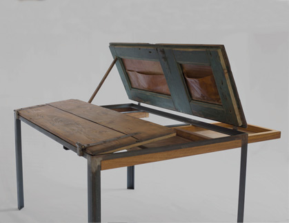 manoteca indoor table wood kitchen furniture design tavolo scrivania desk porte Doors Work  banco
