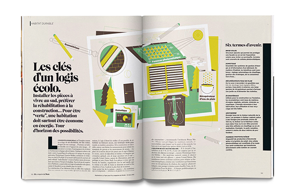 M Magazine, C'est une maison verte