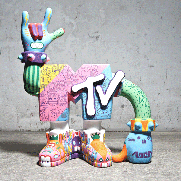 bruno roda Mtv Portugal toy sketch rabbit monster lisboa MTV Portugal