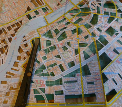 maps literature paper cut Lisbon cartography human geography portrait city fernando pessoa handcut paper