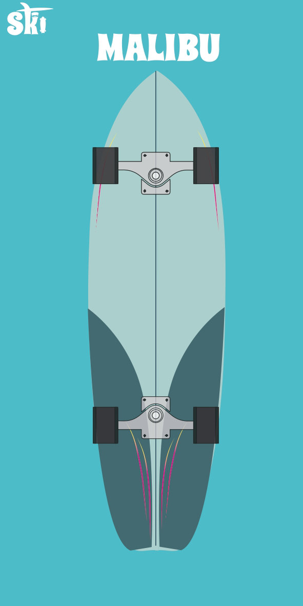 branding  design gráfico designer graphic graphic design  Logotype skate Surf surfskate surfskatethailand