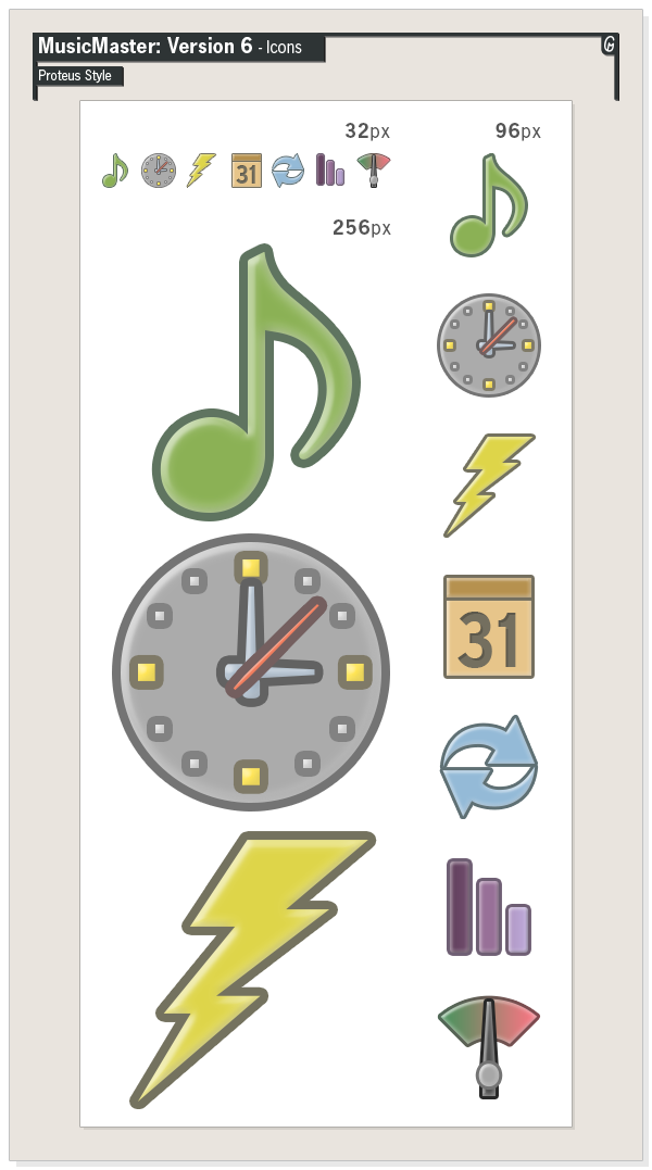 music icon clock power calendar recycle chart dashboard vector texture flat wood metal brushed cement