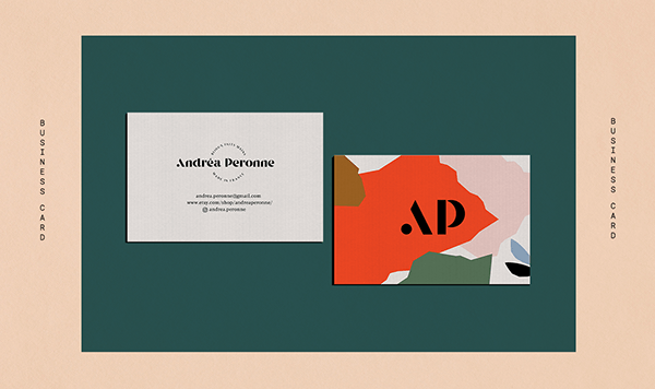 Brand identity - Andréa Peronne
