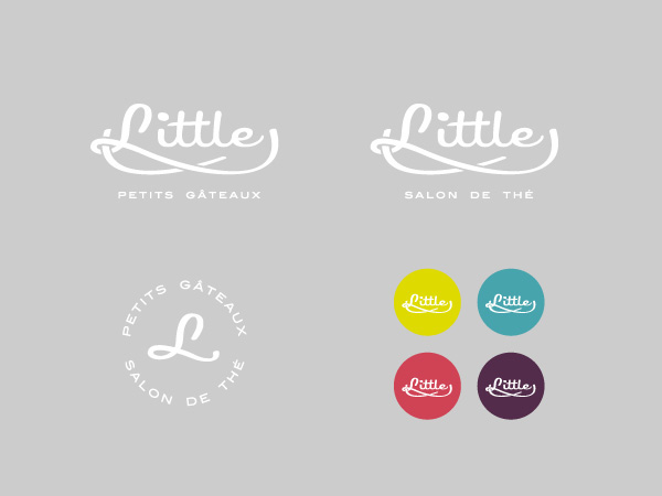 brand identity package Patisserie pastry shop Salon de thé