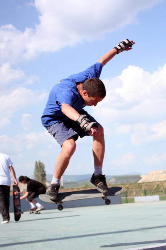 Trash Seshn 2012 jump skate Skate trick trick Urban Street Exhibition  skate park bor Serbia urban photography