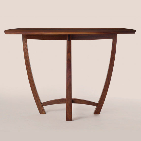 dining table kitchen breakfast modern MID-CENTURY design designer reed hansuld wood walnut