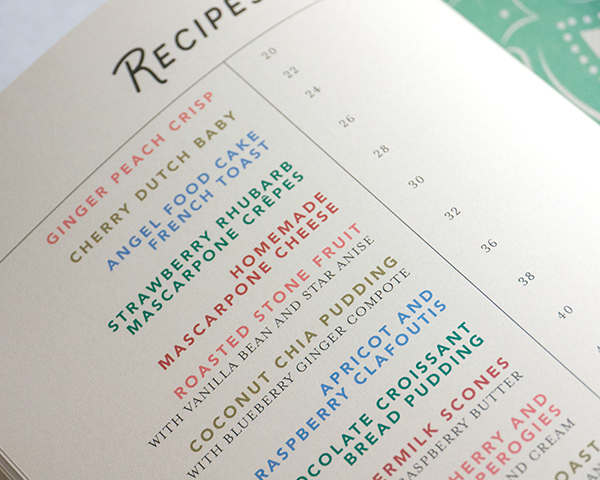 cookbook Bookdesign typography   ornamental editorial design  graphicdesign letterpress pattern design 
