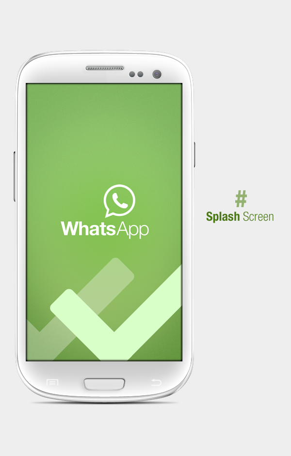 WhatsApp hari krishnan ux app android flat ui green ui design user interface redesign mobile iphone UI ios Webdesign