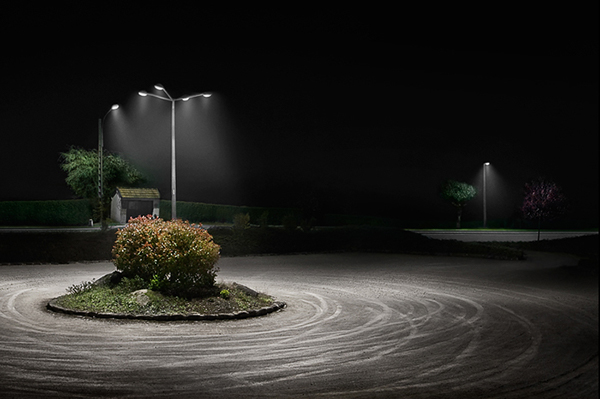 road route light lumière maxence boulart cardon night nuit urbain Urban Lampadaire obscuriter obscure solitude angoisse