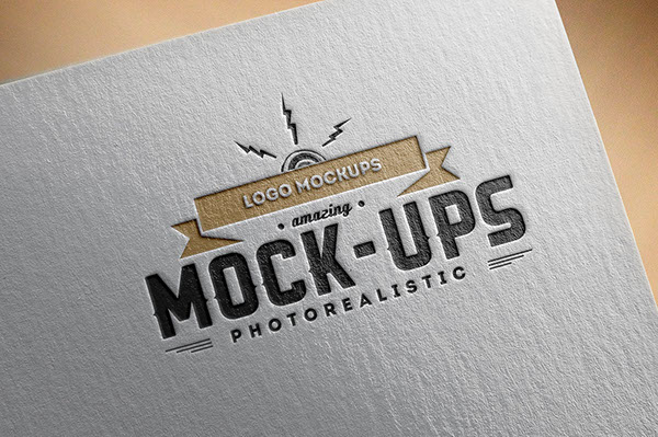 Free Logo Mock-up Presentation