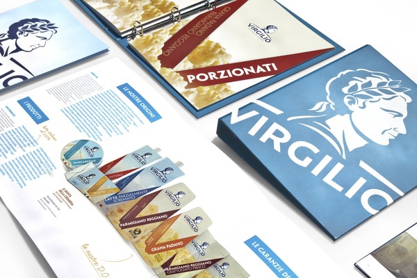 editorial graphic  design virgilio italian cb'a design ADV product