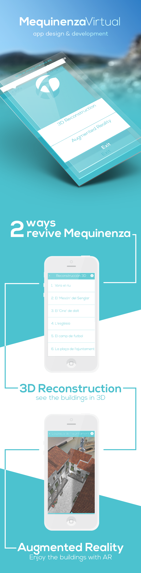 RA AR augmented reality Mequinenza app museum