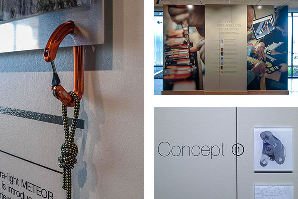 museum climbing brand integration interpretive design SuperGraphics