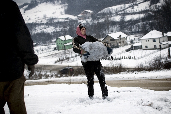 coal Miners illegal Bosnia herzegovina KAKANJ Sarajevo Poverty