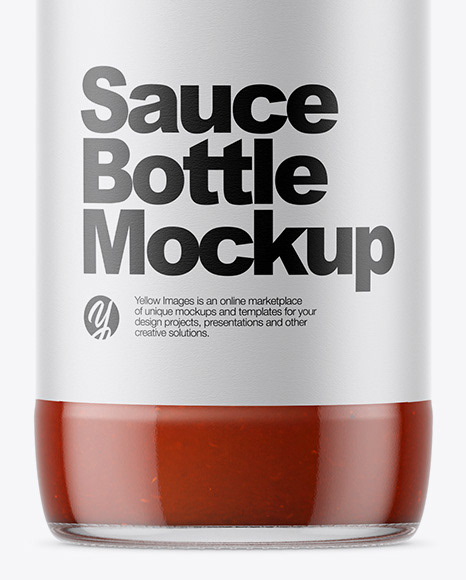 Download Sauce Bottle Mockup On Behance